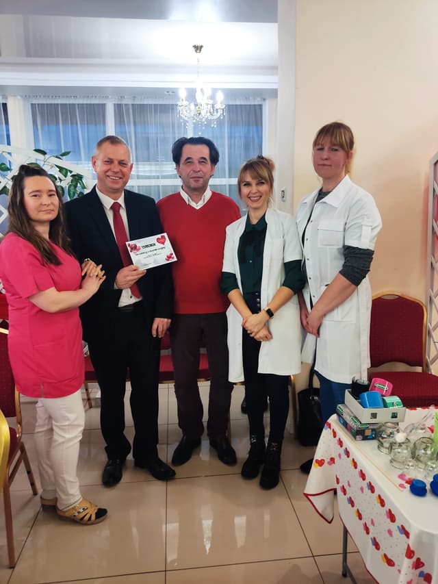 Zdjęcie 3 galerii z wydarzenia Udział Zakładu Opiekuńczo-Leczniczego w akcjach charytatywnych